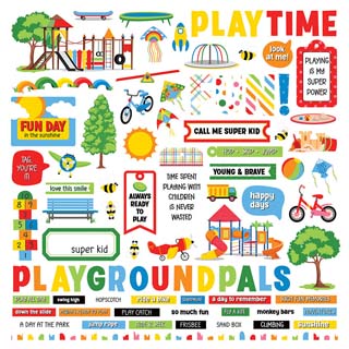 PhotoPlay Go Outside & Play 12x12 Element Sticker