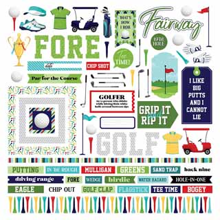 PhotoPlay MVP Golf 12x12 Element Sticker