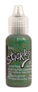 Ranger Ink Stickles Glitter Glue Holly