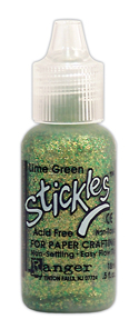 Ranger Ink Stickles Glitter Glue Lime Green