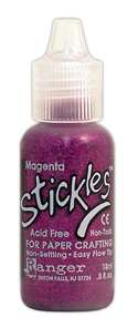 Ranger Ink Stickles Glitter Glue Magenta