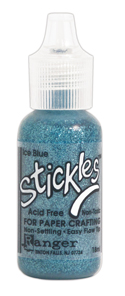 Ranger Ink Stickles Glitter Glue Ice Blue
