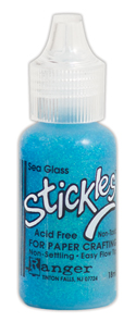 Ranger Ink Stickles Glitter Glue Sea Glass