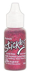 Ranger Stickles Glitter Glue Rhubarb