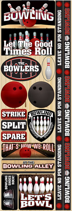 Reminisce Real Sports 13 Bowling Sticker
