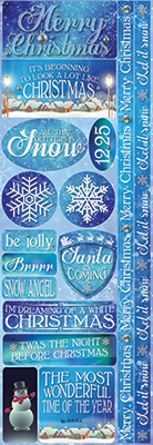 Reminisce Christmas Town Combo Sticker