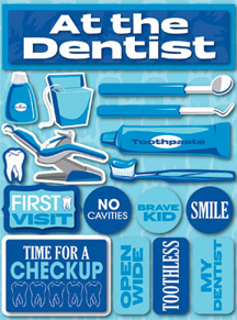Reminisce Dentist 3D Sticker