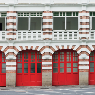 Reminisce Firefighter Fire Station