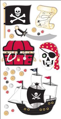 Sandylion Disney Pirates Stickers