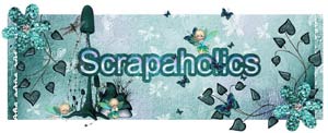 Scrapaholics Scrapbook logo