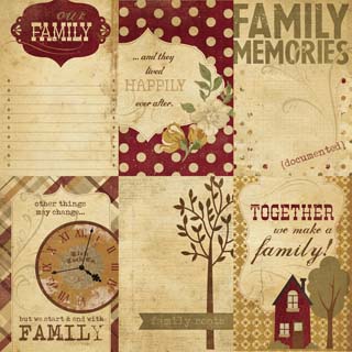Simple Stories Generations 4x6 Vertical Journaling Cards