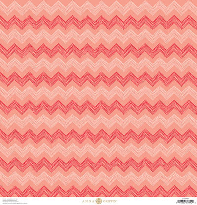 Anna Griffin Best In Show Chevron Coral