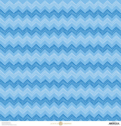 Anna Griffin Best In Show Chevron Blue