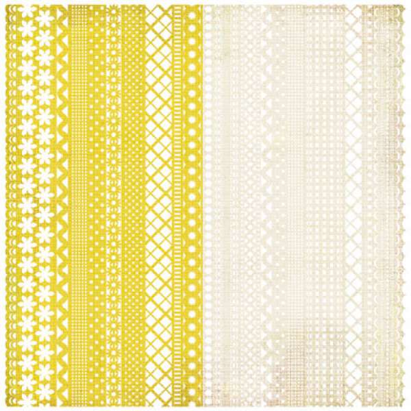 BasicGrey Nook & Pantry Doilies Yellow Cream