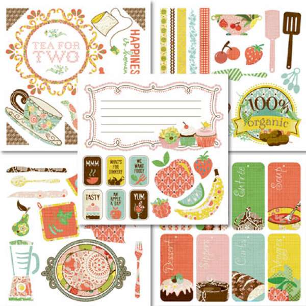 BasicGrey Nook & Pantry Olio Rub-on Book