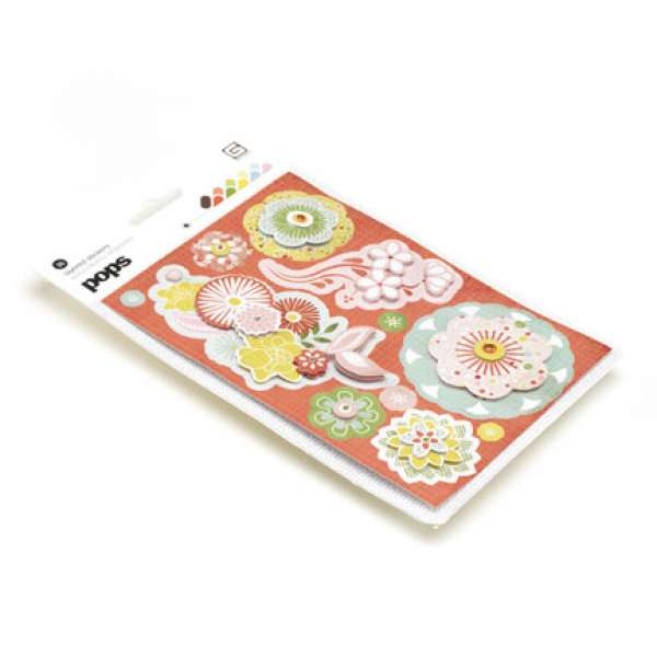BasicGrey Nook & Pantry Pops 3-D Stickers