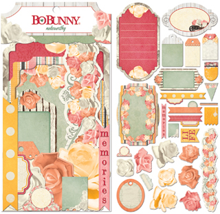 Bo Bunny Aryia's Garden Notewprthy