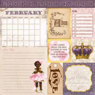 Bo Bunny Banner Year February