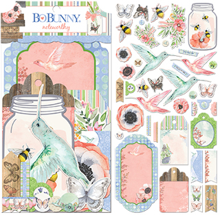 Bo Bunny Butterfly Kisses Noteworthy