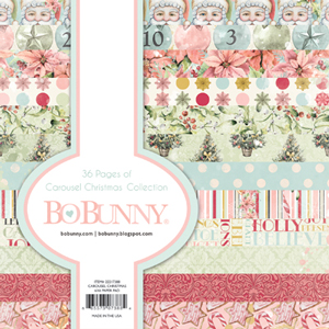 Bo Bunny Carousel Christmas 6x6 Paper Pad