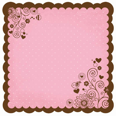 Bo Bunny Crazy Love Muffin Die Cut