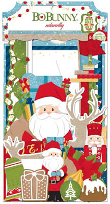 Bo Bunny Dear Santa Noteworthy