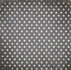 Bo Bunny Double Dot Chevron Charcoal