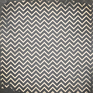 Bo Bunny Double Dot Chevron Charcoal