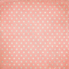 Bo Bunny Double Dot Chevron Coral