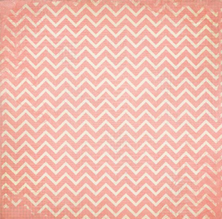 Bo Bunny Double Dot Chevron Coral