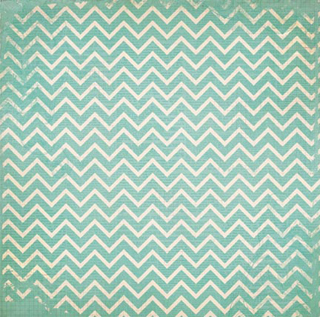 Bo Bunny Double Dot Chevron Island Mist