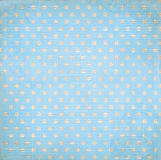 Bo Bunny Double Dot Chevron Powder Blue