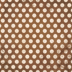 Bo Bunny Double Dot Damask Chocolate