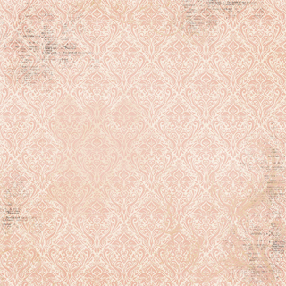 Bo Bunny Double Dot Damask Dusty Rose