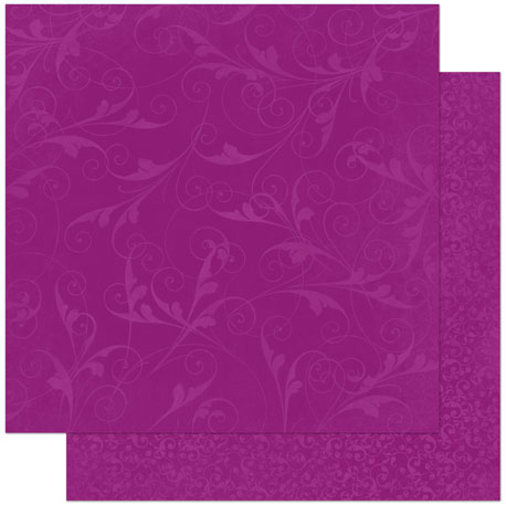 Bo Bunny Double Dot Designs Grape Flourish