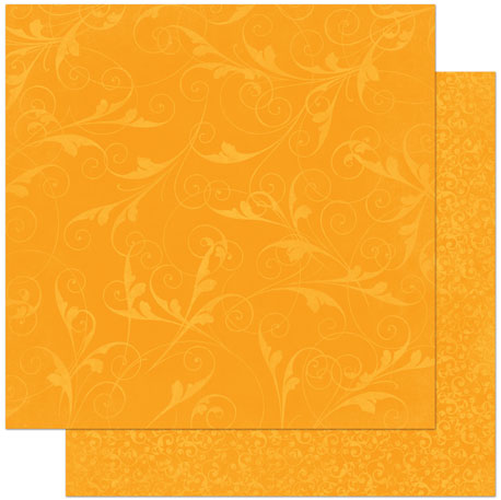 Bo Bunny Double Dot Designs Orange Citrus Flourish