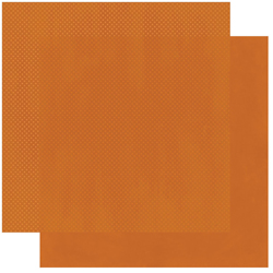 Bo Bunny Double Dot Papers Burnt Orange