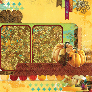 Bo Bunny Dreams Of Autumn layout R