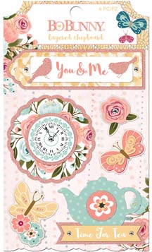 Bo Bunny Early Bird Layered Chipboard