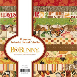 Bo Bunny Enchanted Harvest 6x6 Paper Pad