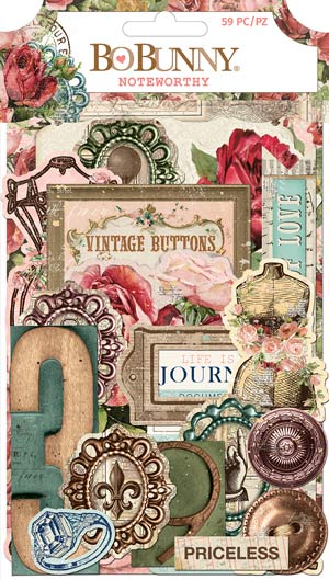 The BoBunny Blog: Family Heirlooms Scrapbook Layout with Beige and Brown  Color Scheme