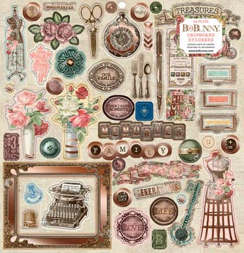 The BoBunny Blog: Family Heirlooms Scrapbook Layout with Beige and Brown  Color Scheme