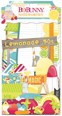 Bo Bunny Lemonade Stand Noteworthy