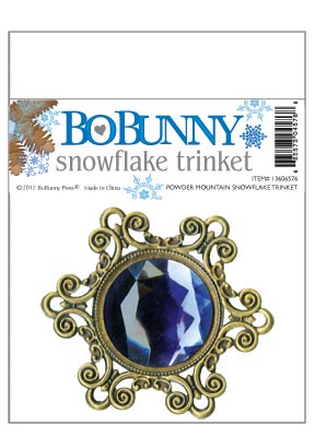 Bo Bunny Powder Mountain Trinket