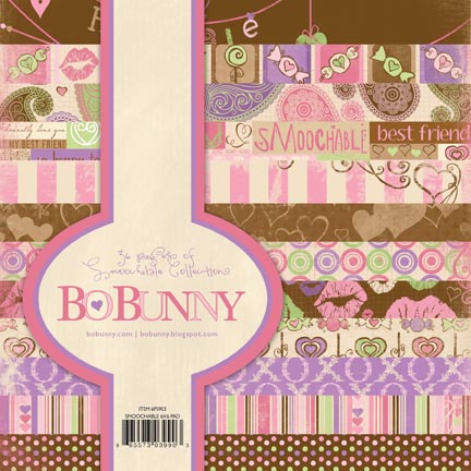 Bo Bunny Smoochable 6x6 Paper Pad