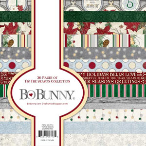 Bo Bunny Tis The Season 6x6 Paper Pad