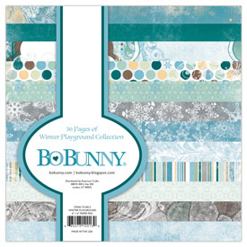 Bo Bunny Winter Playground 6x6 Paper Psd