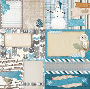 Bo Bunny Woodland Winter Cozy