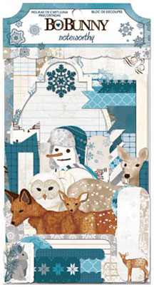 Bo Bunny Woodland Winter Noteworthy