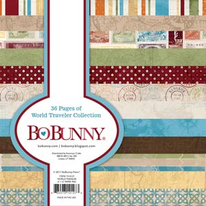 Bo Bunny World Traveler 6x6 Paper Pad